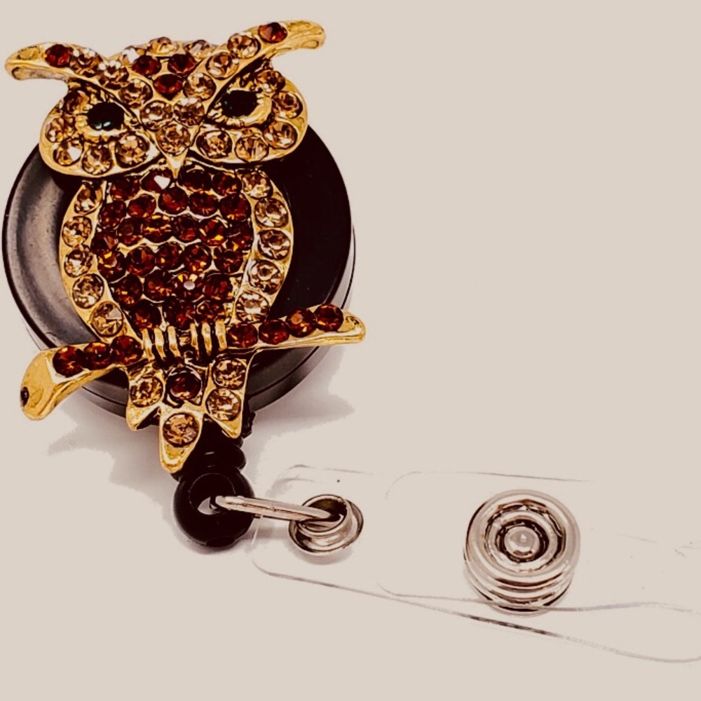 Brown Owl Badge Holder